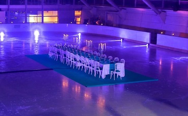 Ледяной новогодний прием Borjomi